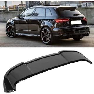 DPT V-2 spoiler (HB, blank højglans sort) Audi A3 2012–2020 foto 2