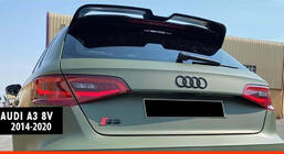 Audi A3 2012–2020 Spoiler DPT V-3 (hatchback, 5 døre, sort højglans) foto 1