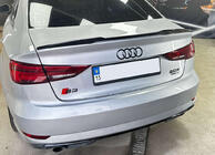 Audi A3 2012–2020 Spoiler DPT V-5 (højglans sort) foto 1