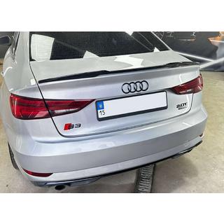 Spoiler DPT V-5 (højglans sort) Audi A3 2012–2020 foto 1