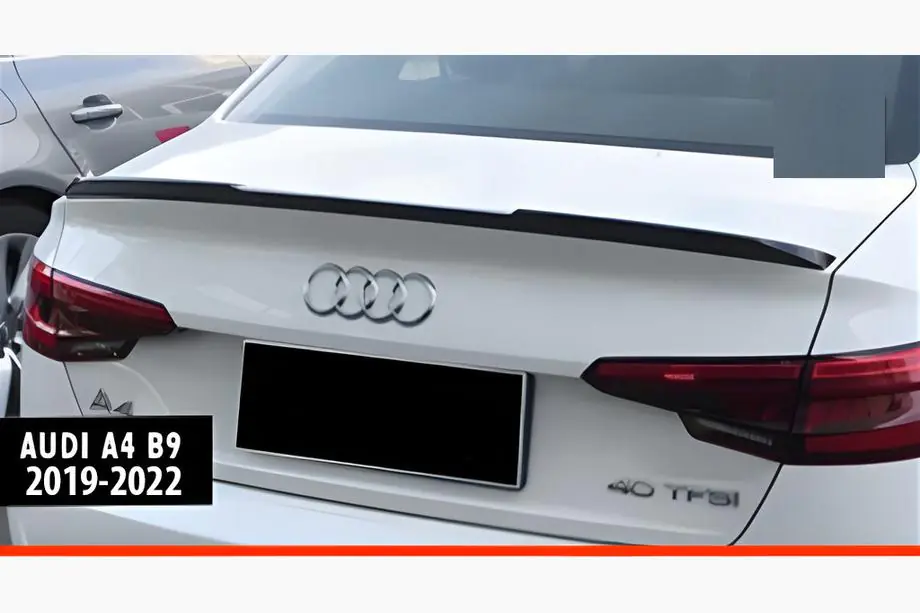 Audi A4 B9 2015–2024 DPT spoiler (sort højglans) Image