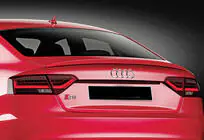 Audi A5 2007–2015 Spoiler DPT V-2 (til Sedan, blank sort) foto 4
