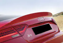 Audi A5 2007–2015 Spoiler DPT V-2 (til Sedan, blank sort) foto 6