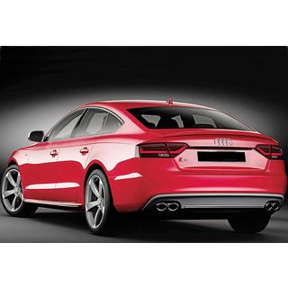 Spoiler DPT V-2 (til Sedan, blank sort) Audi A5 2007–2015 foto 3