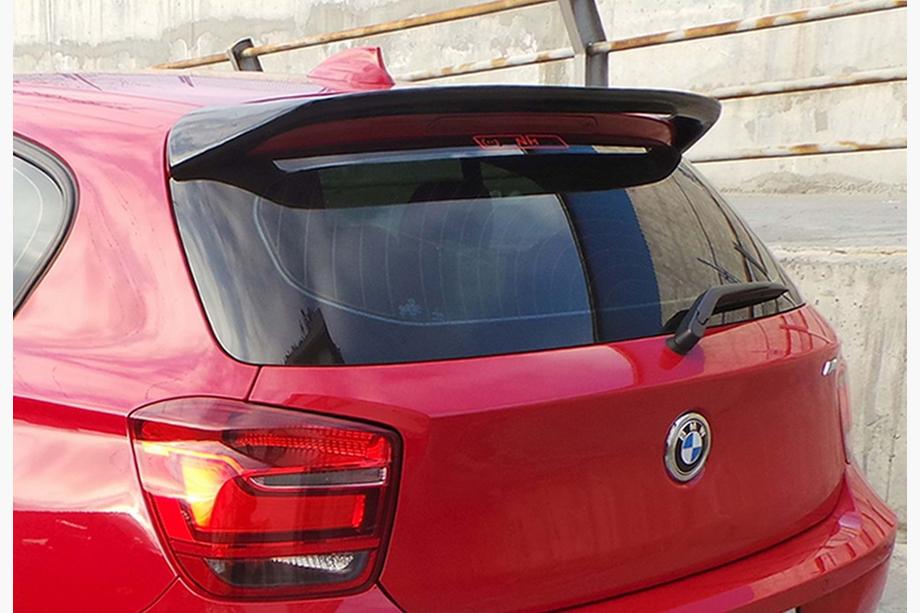 BMW 1-serie F20/F21 2011–2019 DPT V1 spoiler (til F20/F21, blank sort) Foto 3