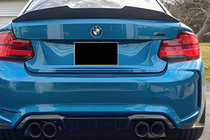 BMW 2-serie F22/F23 2014–2021 PSM-style spoiler (til F22, sort højglans) foto 1