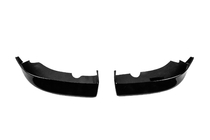 BMW 3-serie E46 1998–2006 Frontspoilerlæbe til forreste kofanger Flap DPT (sort højglans) foto 2