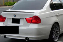 BMW 3-serie E90/E91 2005–2011 M3-Style spoiler (til E90, blank sort) foto 6