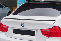 BMW 3-serie E90/E91 2005–2011 M3-Style spoiler (til E90, blank sort) foto 5