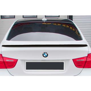 M3-Style spoiler (til E90, blank sort) foto 4