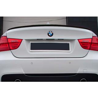 M3-Style spoiler (til E90, blank sort) foto 3