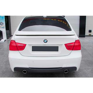 M3-Style spoiler (til E90, blank sort) foto 1