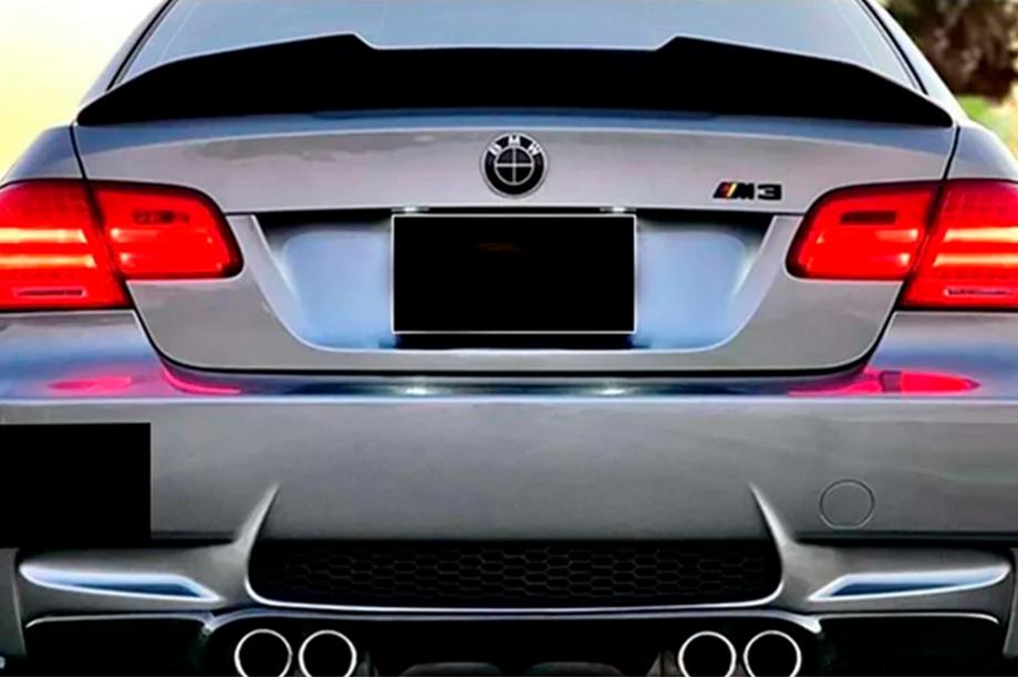BMW 3-serie E92/E93 2006–2013 Spoiler PSM-Style (til E92, sort højglans) Image