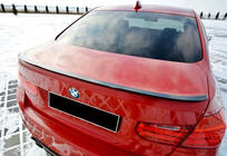 BMW 3-serie F30/F31 2012–2019 MXD-Style spoiler (til F30/F80, blank sort) foto 1