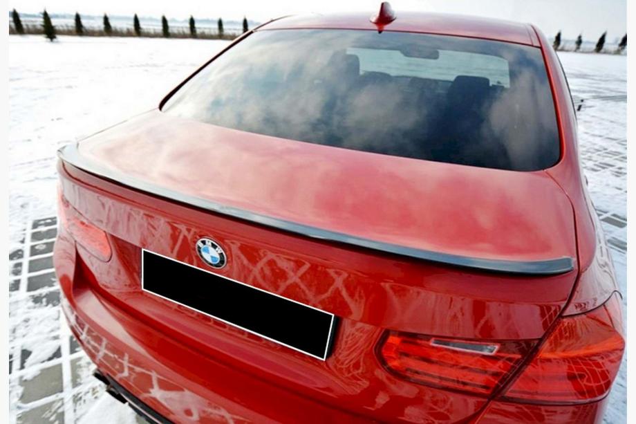 BMW 3-serie F30/F31 2012–2019 MXD-Style spoiler (til F30/F80, blank sort) Image