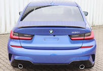 BMW 3-serie G20/G21 2018– MP-Style hækspoiler (til G20/G80, blank sort) foto 2