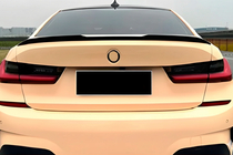 BMW 3-serie G20/G21 2018– Spoiler i M3-stil (til G20/G80, sort højglans) foto 1