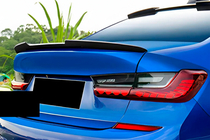 BMW 3-serie G20/G21 2018– M4-style spoiler (til G20/G80, sort højglans) foto 1