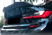 BMW 3-serie G20/G21 2018– PSM-Style bagspoiler (til G20/G80, blank sort) foto 8