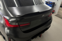 BMW 3-serie G20/G21 2018– PSM-Style bagspoiler (til G20/G80, blank sort) foto 6