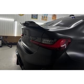 PSM-Style bagspoiler (til G20/G80, blank sort) BMW 3-serie G20/G21 2018– foto 3