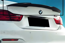 BMW 4-serie F32/F33/F36 2012–2020 M4-Style V1 spoiler (til F32, sort højglans) foto 1