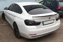 BMW 4-serie F32/F33/F36 2012–2020 PSM-style spoiler (til F32, blank sort) foto 1