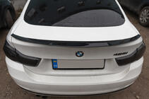 BMW 4-serie F32/F33/F36 2012–2020 PSM-style spoiler (til F32, blank sort) foto 5