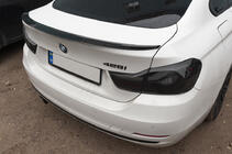 BMW 4-serie F32/F33/F36 2012–2020 PSM-style spoiler (til F32, blank sort) foto 2