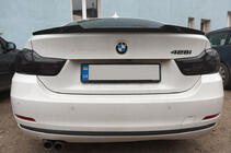 BMW 4-serie F32/F33/F36 2012–2020 PSM-style spoiler (til F32, blank sort) foto 9