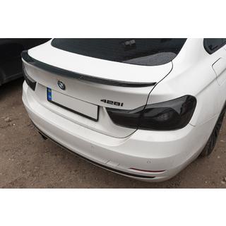 PSM-style spoiler (til F32, blank sort) BMW 4-serie F32/F33/F36 2012–2020 foto 2