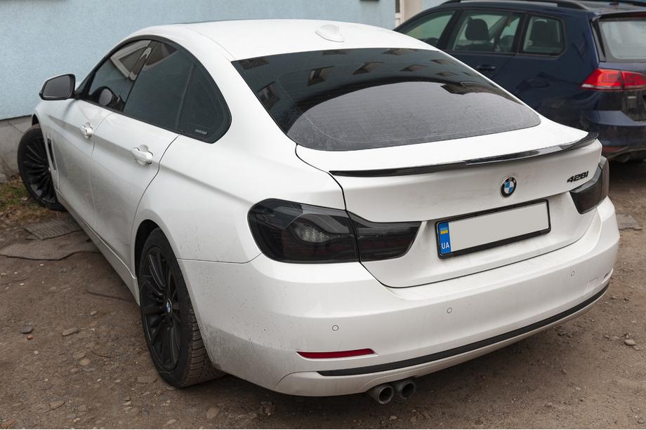 BMW 4-serie F32/F33/F36 2012–2020 PSM-style spoiler (til F32, blank sort) Image
