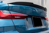 BMW 4-serie G22/23/26 2020– M4-Style spoiler (til G22, blank sort) foto 1