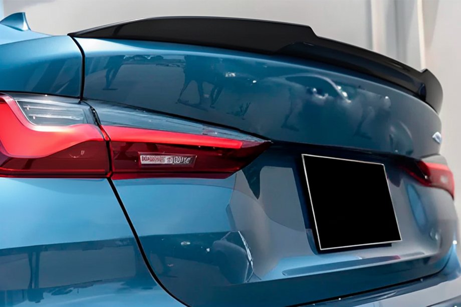 BMW 4-serie G22/23/26 2020– M4-Style spoiler (til G22, blank sort) Image