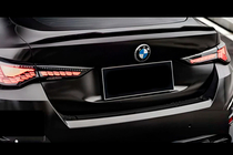 BMW 4-serie G22/23/26 2020– M4-Style spoiler (til G26, blank sort) foto 1