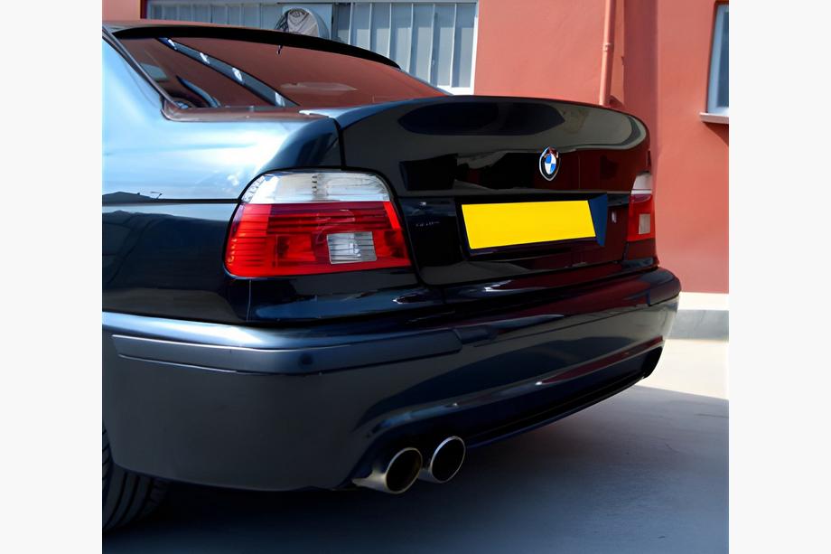 BMW 5-serie E39 1996–2003 DPT spoiler (sort højglans) Foto 1