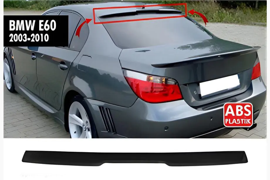 BMW 5-serie E60/E61 2003–2010 Bagrudevisir DPT V-3 (sort højglans) Image
