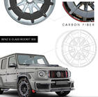 Mercedes G-Klasse W463 1990–2018 G900 smedede alufælge med carbon (R24, 4 stk.) foto 14