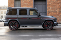 Mercedes G-Klasse W463 1990–2018 G900 smedede alufælge med carbon (R24, 4 stk.) foto 2