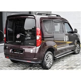 DPT spoiler (sort højglans) Fiat Doblo II 2010–2022