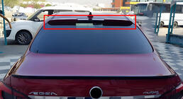 Fiat Tipo 2016– Bagrudespoiler DPT (sort højglans) foto 1