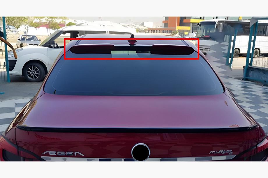 Fiat Tipo 2016– Bagrudespoiler DPT (sort højglans) Image