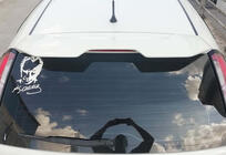 Fiat Punto Grande/EVO 2006–2018 DPT spoiler (sort højglans) foto 2