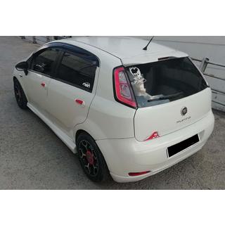 DPT spoiler (sort højglans) Fiat Punto Grande/EVO 2006–2018 foto 1