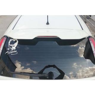 DPT spoiler (sort højglans) Fiat Punto Grande/EVO 2006–2018 foto 2