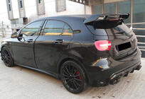 Mercedes A-Klasse W176 2012–2018 Spoiler DPT V-1 (højglans sort) foto 4