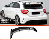 Mercedes A-Klasse W176 2012–2018 Spoiler DPT V-2 (sort højglans) foto 1