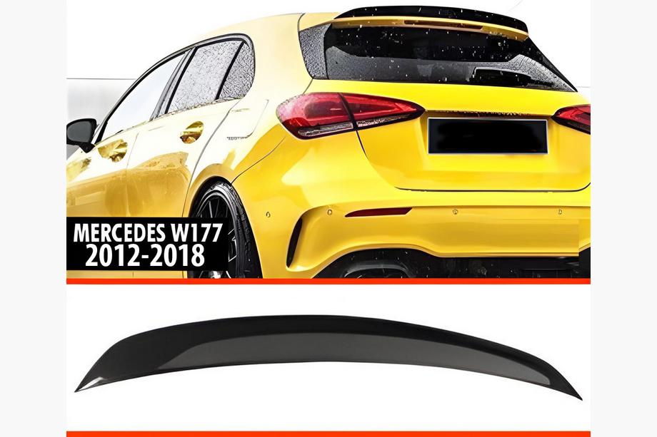 Mercedes A-Klasse W176 2012–2018 Spoiler DPT V-4 (højglans sort) Image