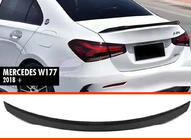 Mercedes A-klasse W177 2018– Spoiler DPT V-2 (SD, sort højglans) foto 1