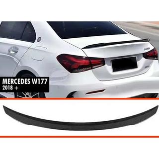 Spoiler DPT V-2 (SD, sort højglans) Mercedes A-klasse W177 2018–